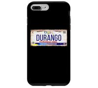Durango Mexico License Plate Mexican Travel Vacation Beach Coque pour iPhone 7 Plus/8 Plus