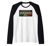 Durango Mexico License Plate Mexicans Souvenir Mexicans Manche Raglan