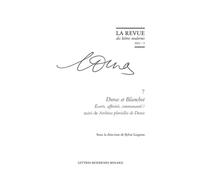 Duras et Blanchot Écarts, affinités, communauté ? suivi de Archives plurielles de Duras 2022 - Sylvie Loignon - Classiques Garnier - broché - Revue