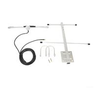 Durashmall Antenne directionnelle UHF 433 MHz 6dBi avec connecteur mâle et câble RG58 pour applications de mesure industrielles de communication longue portée en extérieur