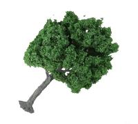 Durashmall Arbre modèle de 30 cm pour train à l'échelle G, diorama de paysages artificiels en plastique, accessoire de verdure fait à la main, décoration pour modèles de construction, table de sable