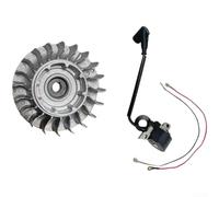 Durashmall Bobine d'allumage haute tension, pour pièces de tronçonneuse MS660 MS460 MS650 066, module de rechange, pour une sortie d'étincelle fiable et une installation facile (C)