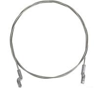 Durashmall Câble d'embrayage 1155682 de rechange pour souffleuse à neige Toro Power Clear 621ZR 621ZE 38453 38454 38458 38459 - Résistant à la rouille - Finition argentée - Installation facile (1