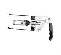 Durashmall Compresseur de ressort de soupape de moteur avec adaptateur de mâchoire réversible et verrouillage automatique pour enlever les gardes de soupape et les ressorts sur les moteurs de voiture