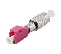 Durashmall Connecteur adaptateur fibre optique FC mâle vers LC femelle, conversion à bride monomode pour compteur de puissance optique et localisateur visuel de défauts, faible insertion et perte de