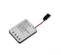Durashmall Contrôleur de vitesse électronique LED - Carte de programmation sans balais - Accessoire de voyage avec compatibilité multi-ESC - Force d'inversion réglable - Niveaux de freinage