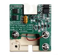 Durashmall Convertisseur d'impulsion à double tonalité pour téléphones rotatifs Matériau ABS Adaptateur compact noir permet la compatibilité du signal avec les systèmes téléphoniques modernes pour la