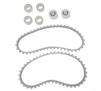 Durashmall Courroie de rechange 9985006-R2 et roue de guidage 3884997-R6 pour Dolphin M400 M500 pour DX3 pour DX4 M200 pour Pentair pour Prowler 830 820 Wave Series Robotic Pool Cleaners Parts