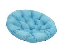 Durashmall Coussin de chaise suspendu rond 60 x 60 cm en polyester PP et coton rembourré ergonomique pour chaise à bascule de terrasse, utilisation intérieure et extérieure, respirant et résistant à