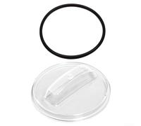 Durashmall Couvercle de filtre à sable transparent P07019 avec joint torique P6563ASS16 et joint d'étanchéité pour modèles 58486 58692 58497 58498 58499 58500 ABS couvercle de rechange pour pièces