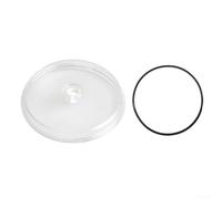 Durashmall Couvercle de pompe de piscine et pièce de rechange SF15110 pour système de filtre à sable Intex avec joint et couvercle de piège à feuilles pour une protection sûre des débris