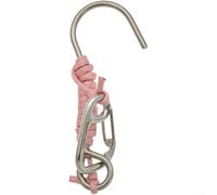 Durashmall Crochet de récif en acier inoxydable 316 avec corde de sécurité et boucle à dégagement rapide pour équipement BCD Corde de parachute lumineuse pour photographie sous-marine et plongée