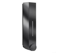 Durashmall Distributeur de savon mural de salle de bain - Capacité de 420 ml - Capacité de chaque tasse : 1, 2, 3 tasses - Distributeur manuel de gel douche et de lotion - Plastique ABS hygiénique