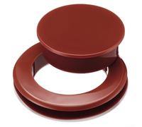 Durashmall Ensemble de cache-trous en silicone pour parasol de piscine, trou de table de 5,1 cm, capuchon de stabilisation sécurisé du vent pour meubles d'extérieur en verre acrylique, installation