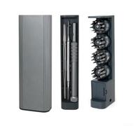 Durashmall Ensemble d'embouts de tournevis de précision 44 en 1 avec poignée en alliage d'aluminium de haute qualité, pointe magnétique, poignée ergonomique pour réparation de téléphones portables