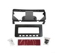 Durashmall Façade d'autoradio 2DIN pour Mitsubishi L200 Sport, kit de garniture d'autoradio de tableau de bord en ABS, cadre d'installation d'unité centrale de rechange, noir