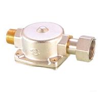 Durashmall Filtre à gaz en laiton avec maille interne et externe pour chauffe-eau GPL et conduites de gaz non réactives, construction en cuivre, design compact, connexion anti-fuite sécurisée 4 ou 6