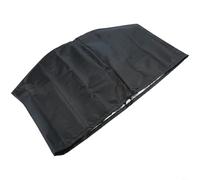 Durashmall Housse de barbecue ronde imperméable en tissu Oxford résistant aux éclaboussures avec ourlet élastique et poignée pour George Foreman GGR50B GFO3320 GFO240 résistant au vent