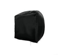 Durashmall Housse de chargeur de véhicule électrique d'extérieur étanche à la poussière et pare-soleil pour station de charge EV, résistante aux UV, légère, facile à installer, noir argenté, 40 x 32 x