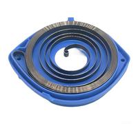 Durashmall Kit de démarrage avec roue et cordon de traction pour tondeuse à gazon avec poignée à ressort pour tronçonneuses K650 K750 K760 K960 K970 (ressort de lancement bleu)