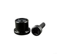 Durashmall Kit de vis de poids de golf pour pilote Qi4D, vis réglables en alliage de titane 2 g-8 g pour optimiser l'équilibre et la performance du swing de club de golf, noir (4 g)