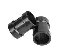 Durashmall Lot de 2 adaptateurs de guidon de VTT - 31,8 mm à 25,4 mm - En alliage d'acier - Convertisseur léger pour la route - Ajustement de la potence de guidon de VTT