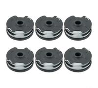 Durashmall Lot de 2 bobines de fil en nylon de 1,6 mm pour débroussailleuse sans fil Parkside - Couleur conforme à l'image - Pour PRTA 20-Li A1 C3 B2 PRT 300 550 A1 pour A3 - Pièces d'alimentation