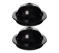 Durashmall Lot de 2 couvercles dôme de rechange pour Hayward S200 S240 Series Filtre à sable pour numéro de pièce SX200K Accessoire d'équipement de piscine en plastique