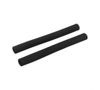 Durashmall Lot de 2 poignées en caoutchouc mousse pour tondeuse 422179 de rechange pour numéro de pièce 90566348 - Poignées noires douces au toucher avec 22,9 cm, 86,4 cm de long et 86,4 cm de