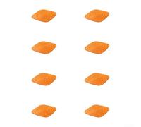 Durashmall Lot de 2 tapis de nidification lavables pour poule, doux et confortable, pour nichoirs faciles à nettoyer, réutilisables, accessoires de ponte d'œufs de volaille (8 pièces)