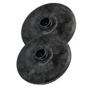 Durashmall Lot de 2 turbines R0536400 pour pompe de surpression Polaris PB4-60 pour Zodiac 380 New Style 2011 et ultérieurs Diamètre 14,7 cm Noir
