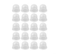 Durashmall Lot de 20 ampoules pour carburateurs Zama C1U C1Q C1M, FS75 FS85 SRM2100, remplace 0057003 0057004 0058001 A01195A, transparentes, 22 mm