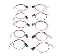 Durashmall Lot de 5 modules de capteur de faisceau infrarouge 5 mm Commutateur photoélectrique 3,6 V à 5,5 V DC 2 ms Réponse pour Arduino Robotics Counting et systèmes de contrôle industriel Noir (100