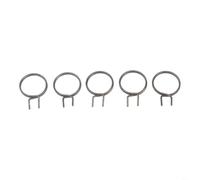 Durashmall Lot de 5 ressorts de poignée de porte en acier inoxydable noir de rechange pour levier de porte intérieure FMTB MSNH FW MSDNH MSXNH MSZNH Série gauche et droite (FMTB-MSNH-E)