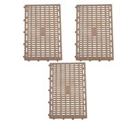 Durashmall Lot de 6 protections en PVC pour tronc d'arbre de jardin, cour, tondeuse à gazon et prévention des dommages causés par les animaux, 34 x 20 cm ou 37 x 25 cm, gris, noir, jaune, vert (jaune)