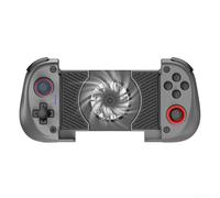 Durashmall Manette de jeu mobile sans fil avec ventilateur de refroidissement et joysticks à effet hall, batterie 370 mAh, pour 20 heures de lecture, manette de jeu, pour Android et smartphones (bleu)
