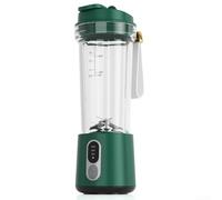 Durashmall Mélangeur portable haute capacité, mélangeur multifonction avec fonction autonettoyante et commandes intuitives pour smoothies, soupes, sauces 8,9 x 8,9 x 28,4 cm (5 à 5 A, vert marine)