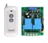 Durashmall Module de relais de commande à distance pour moteur CC 5 A 30 A sans fil RF maison intelligente industrielle DIY pour tous les moteurs CC (30 A)