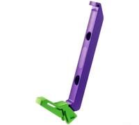Durashmall PA6 Support de canette de vélo léger pour canettes de 330 ml avec mécanisme de libération rapide et absorption des chocs Compatible avec tige de selle standard pour VTT et vélos pliants
