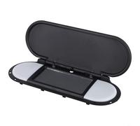 Durashmall Pare-soleil noir pour miroir de courtoisie pour Mini Cooper F55 F56 F60 2015-2022 Verre ABS Métal PC Remplacement OEM 51167366950