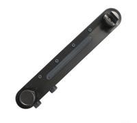 Durashmall Pommeau de douche réglable à 3 modes d'économie d'eau haute pression avec installation de poinçon et design rotatif pour salle de bain gain de place en noir, blanc, gris ou (gris)