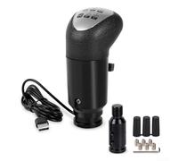 Durashmall Pommeau de levier de vitesse USB pour Logitech G25 G27 G29 G920 Thrustmaster TH8A SQ, changement rapide jusqu'à 18 vitesses pour simulation PC