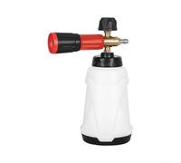 Durashmall Pot à mousse PA haute pression pour machine de lavage de voiture, flacon pulvérisateur en laiton, lance à mousse épaisse pour la plupart des nettoyeurs haute pression, accessoire de