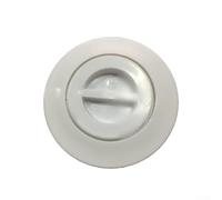 Durashmall Raccord de sortie d'aspiration de piscine en ABS blanc de 3,8 cm de diamètre pour une circulation efficace de l'eau et l'élimination des débris dans le sol et hors sol