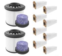 Durashmall Récipient à poussière de rechange durable pour aspirateur robot - Résistant à l'usure - Design compact - Entretien facile - Longue durée de vie - Nettoyage complet - Collecte efficace des