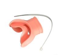 Durashmall Régulateur de plongée en silicone avec repose-langue pour la plongée avec tuba - Soulage la fatigue - Convient à la plupart des régulateurs de deuxième étape (rose lotus)