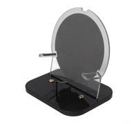 Durashmall Support de haut-parleur de bureau en acrylique avec coussin pour Bang and Olufsen A1 Gen 2 Beoplay A1 Noir 22 x 18 x 6 cm Support stable Protection anti-rayures Réduction des vibrations Co