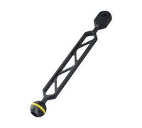 Durashmall Support de lampe de poche en alliage d'aluminium pour appareil photo sous-marin (20,3 cm)