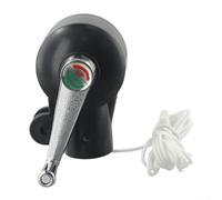 Durashmall Support de parasol en porte-à-faux avec poignée à bascule réglable pour un contrôle facile du pare-soleil - Base stable - Accessoire de jardin, cour, extérieur - Assemblage rapide - Sans