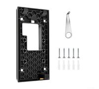 Durashmall Support de sonnette vidéo pour batterie Ring 2024 sans perçage - Kit de support ABS - Installation de dommages pour les locataires et les propriétaires - Outil de retrait facile - Résistant